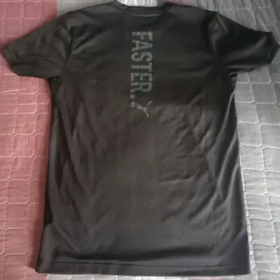 Polera negra deportiva + Canillera PUMA - miniatura 2