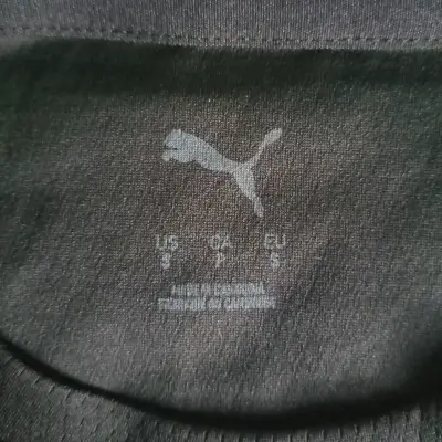 Polera negra deportiva + Canillera PUMA - miniatura 3