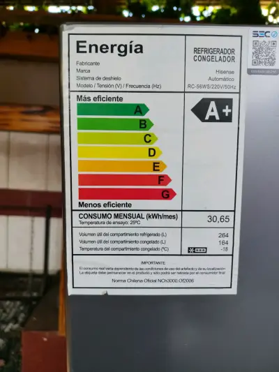 Refrigerador gris en buen estado - miniatura 6