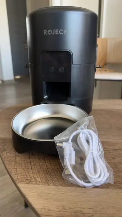 Dispensador automático de comida Roja - miniatura 2