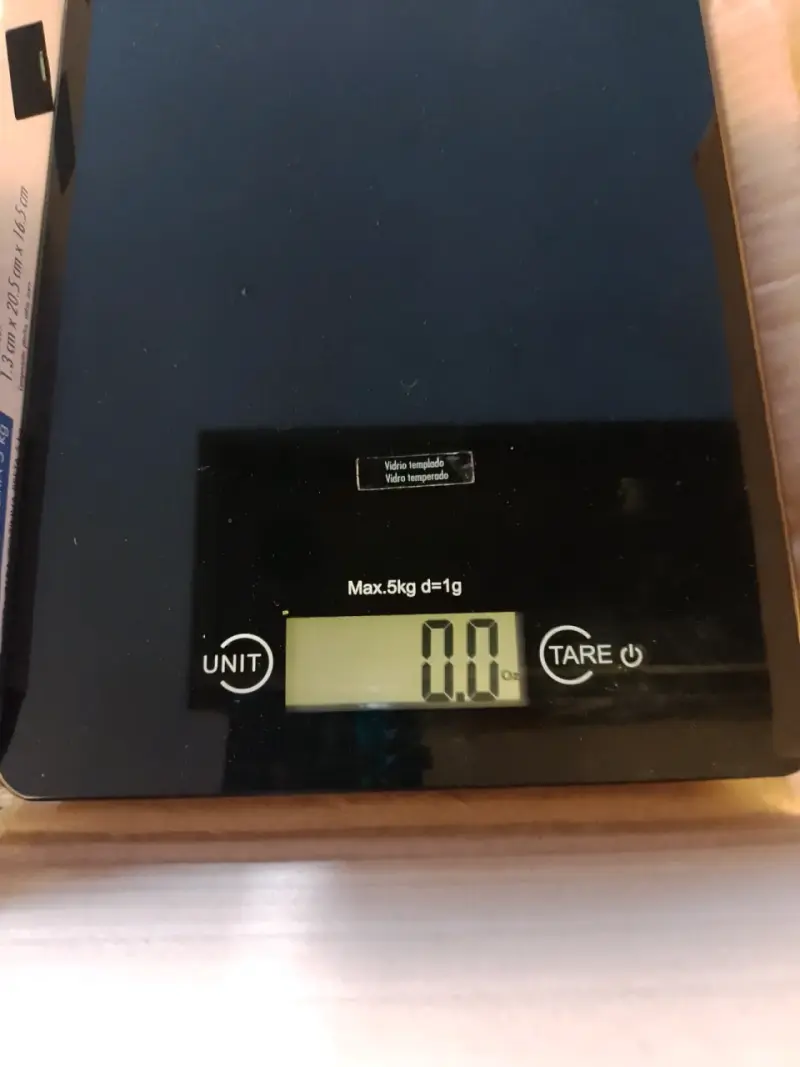 Balanza de cocina negra 5 kg - 2