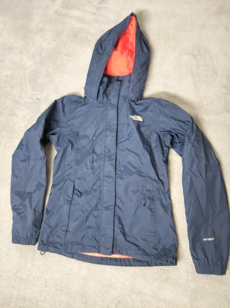 Chaqueta con capucha azul marca "the North face " - 1