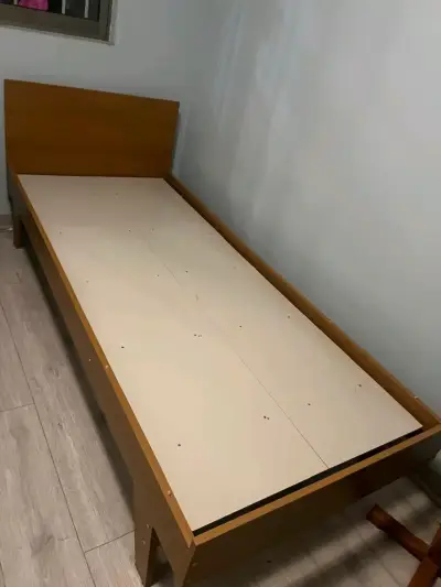 Cama individual de madera - miniatura 3
