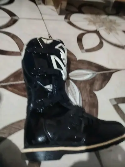Botas de motocross negras - miniatura 1