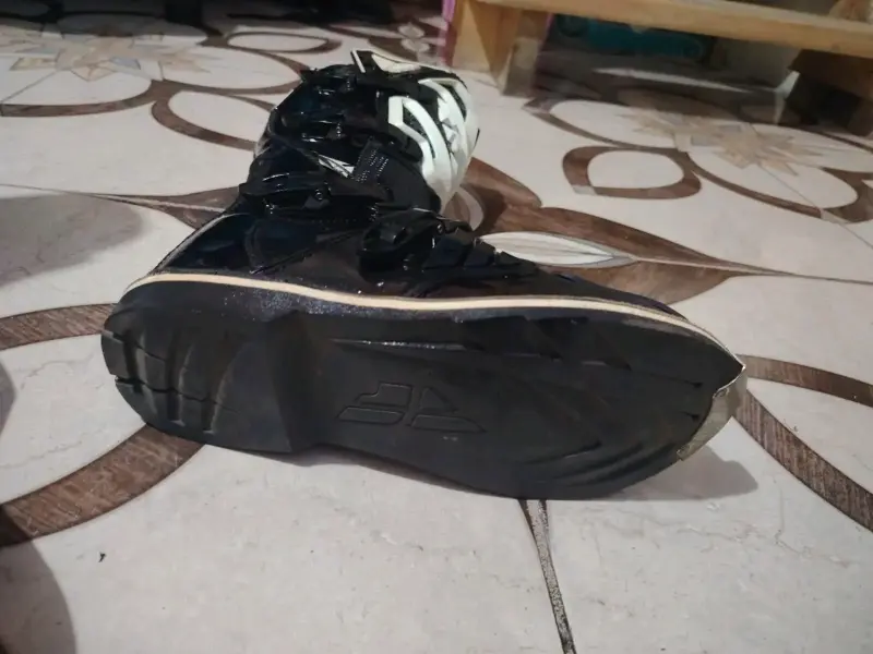 Botas de motocross negras - 2