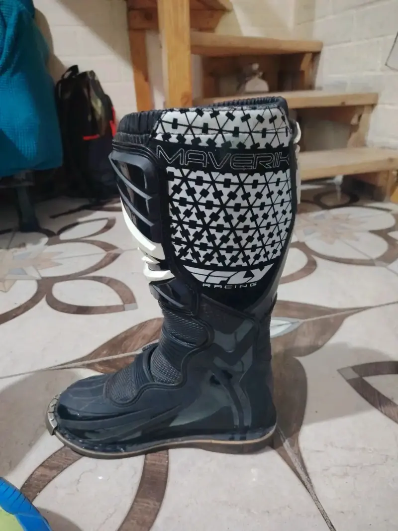 Botas de motocross negras - 3