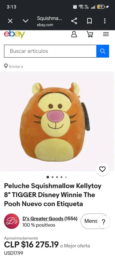 Squishmallow Disney - miniatura 3