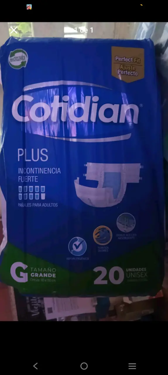 Pañales para adultos Cotidian Plus