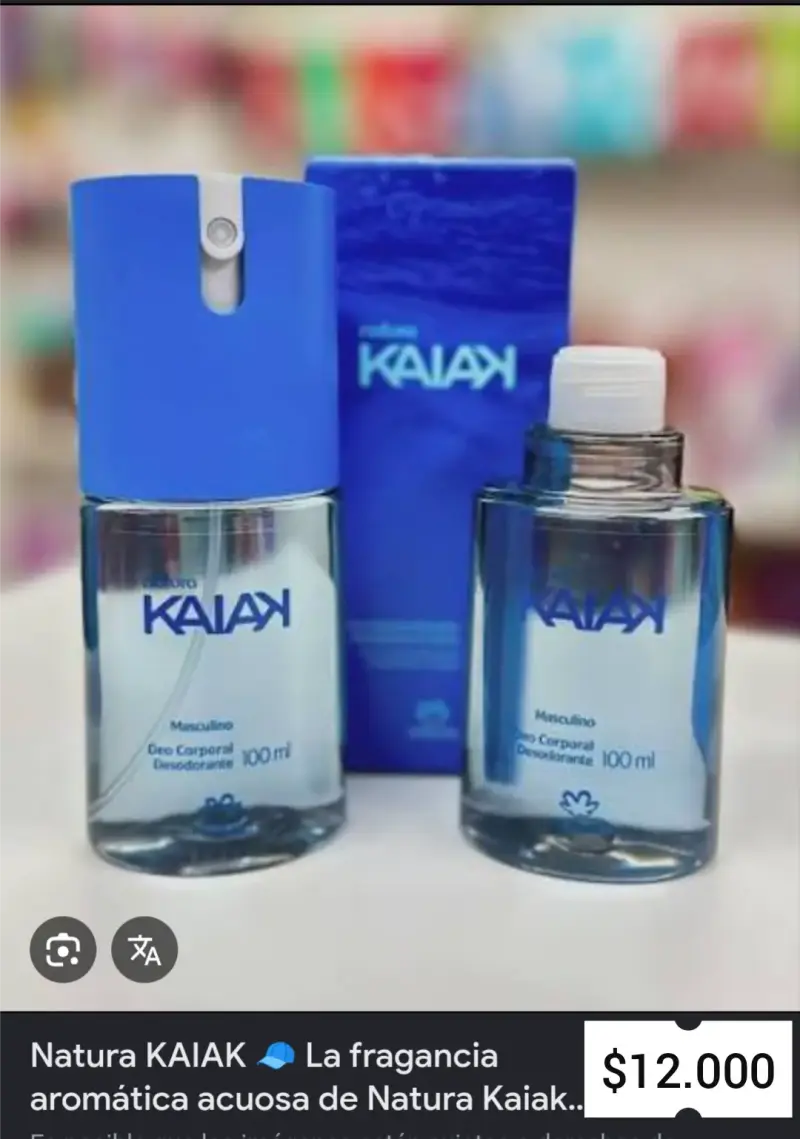 Set Natura Kaiak masculino