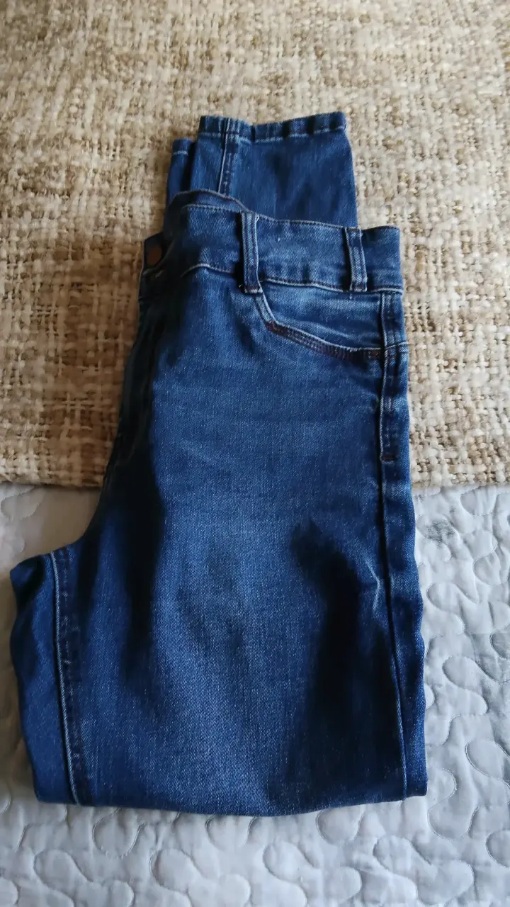 Jeans azul oscuro mujer - 4
