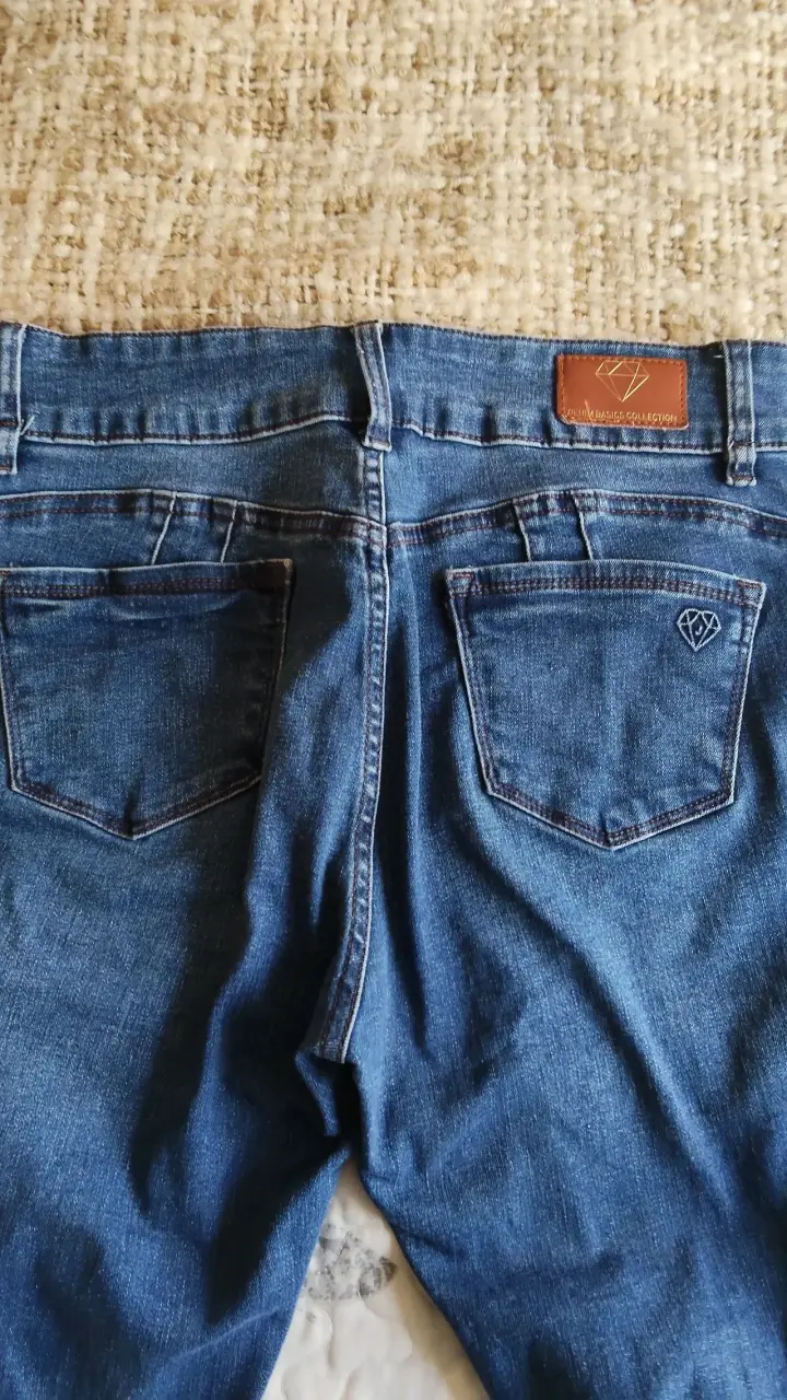 Jeans azul oscuro mujer - 5