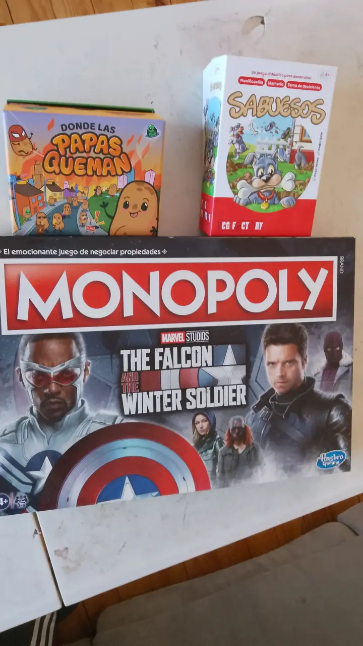 3 Juegos de mesa variados