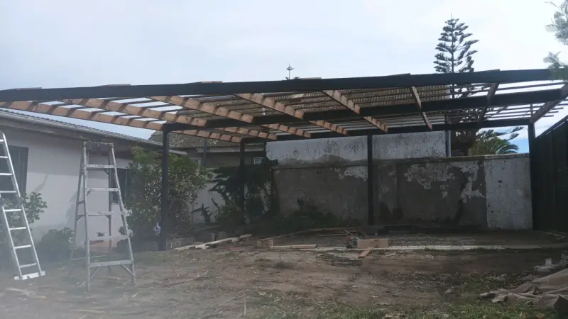 Torre de agua con estanque IBC - 4