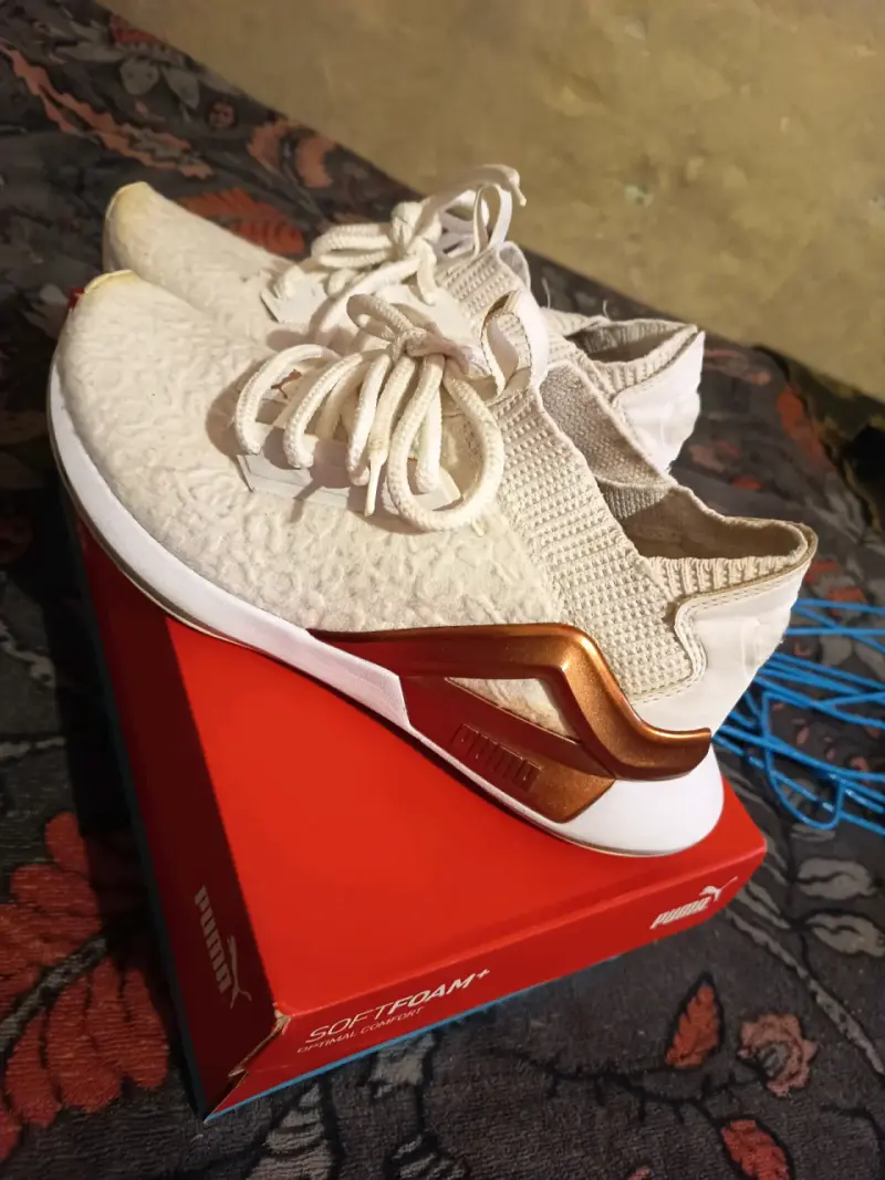 Zapatillas blancas deportivas Puma - 2