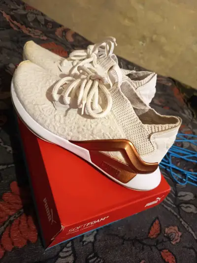Zapatillas blancas deportivas Puma - miniatura 2
