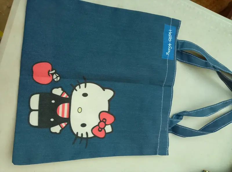 Bolso azul Hello Kitty