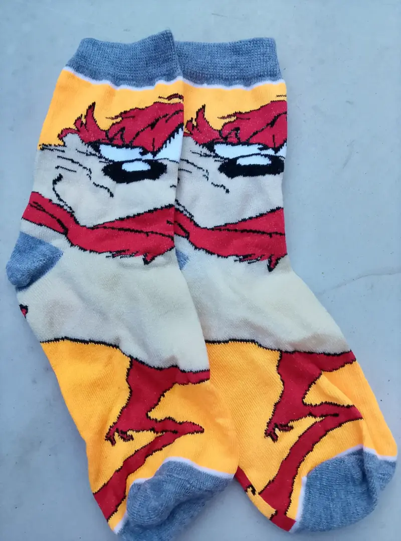 Calcetines con diseño animado