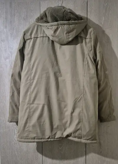 Parka caqui con capucha - miniatura 2