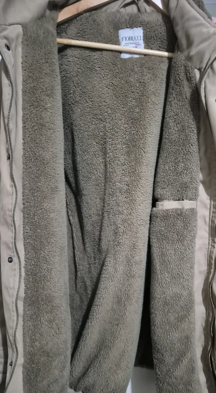 Parka caqui con capucha - 3