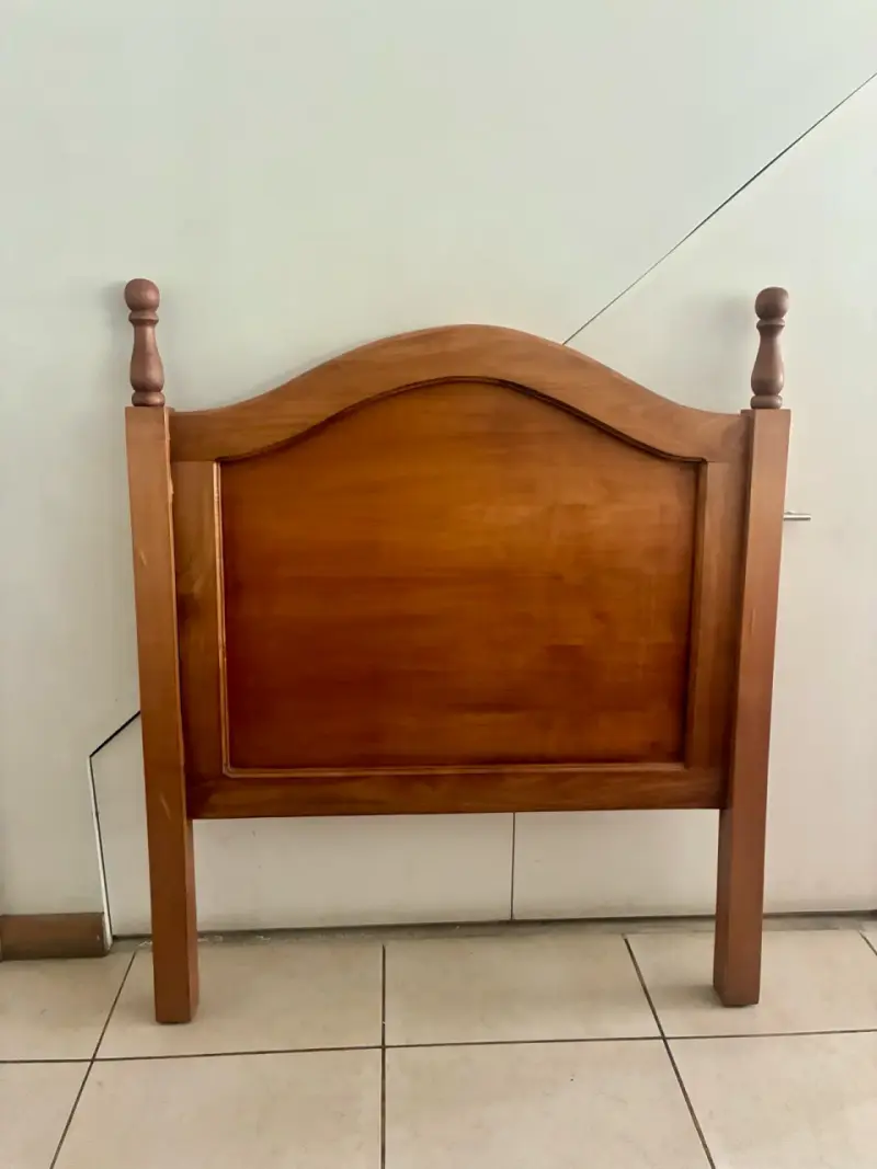 Cabecera de cama de madera Lingue - 2
