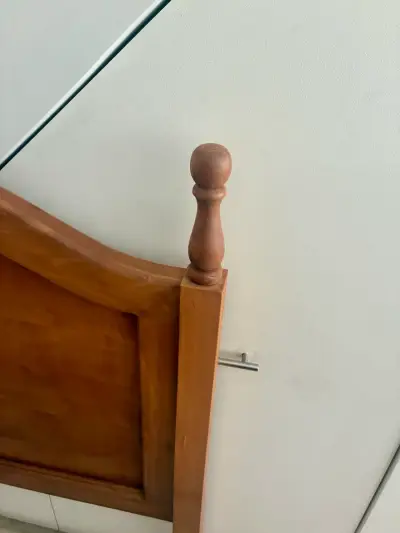 Cabecera de cama de madera Lingue - miniatura 3