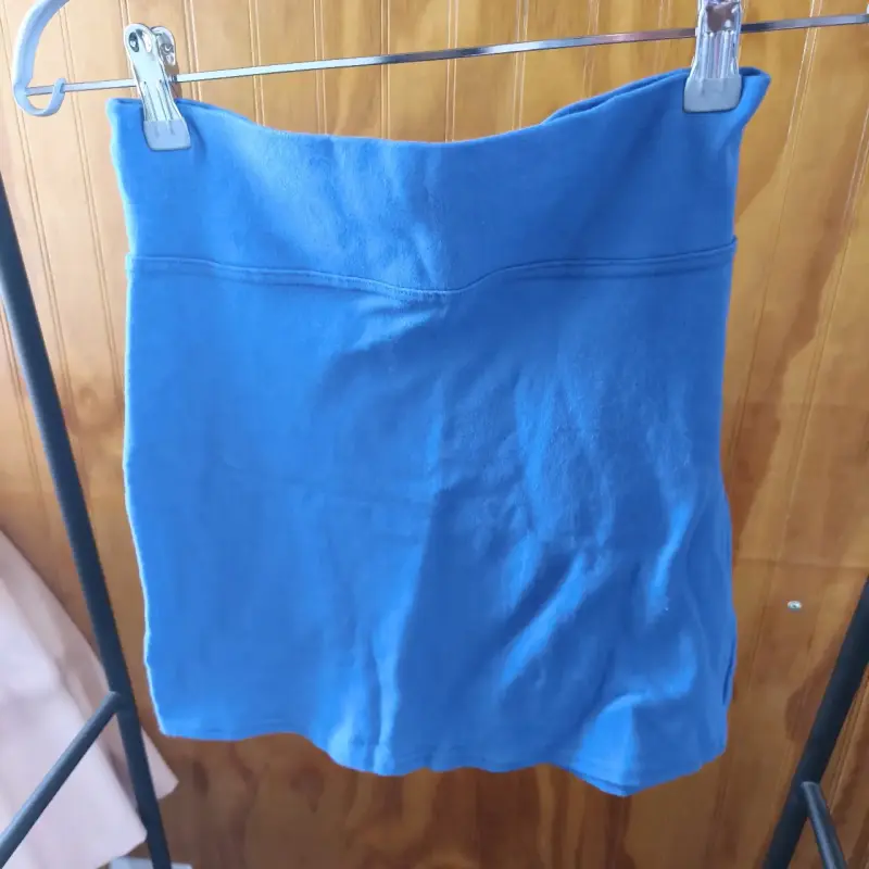 Falda azul casual - 1