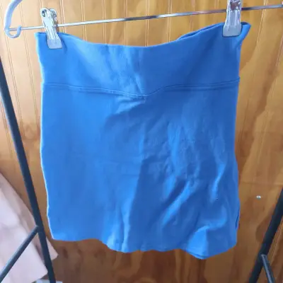 Falda azul casual - miniatura 1