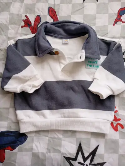 Polerón rayado infantil - miniatura 1
