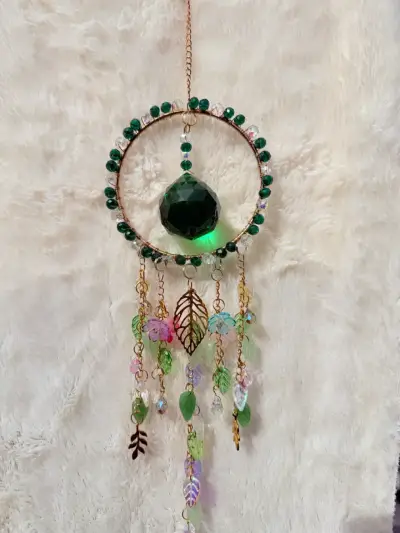 Atrapasueños decorativo boho chic - miniatura 3