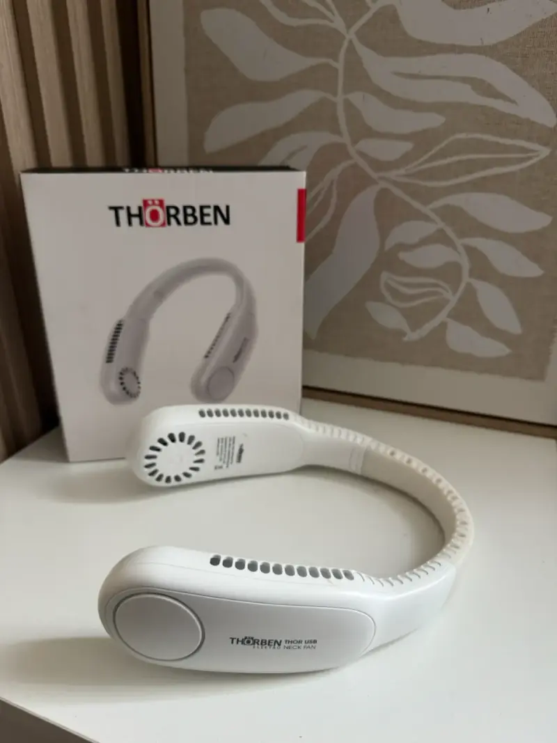 Ventilador de cuello Thorben blanco - 2