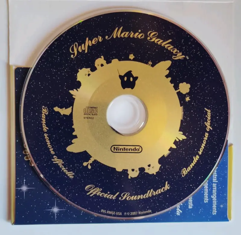 Banda sonora oficial Super Mario Galaxy - 3
