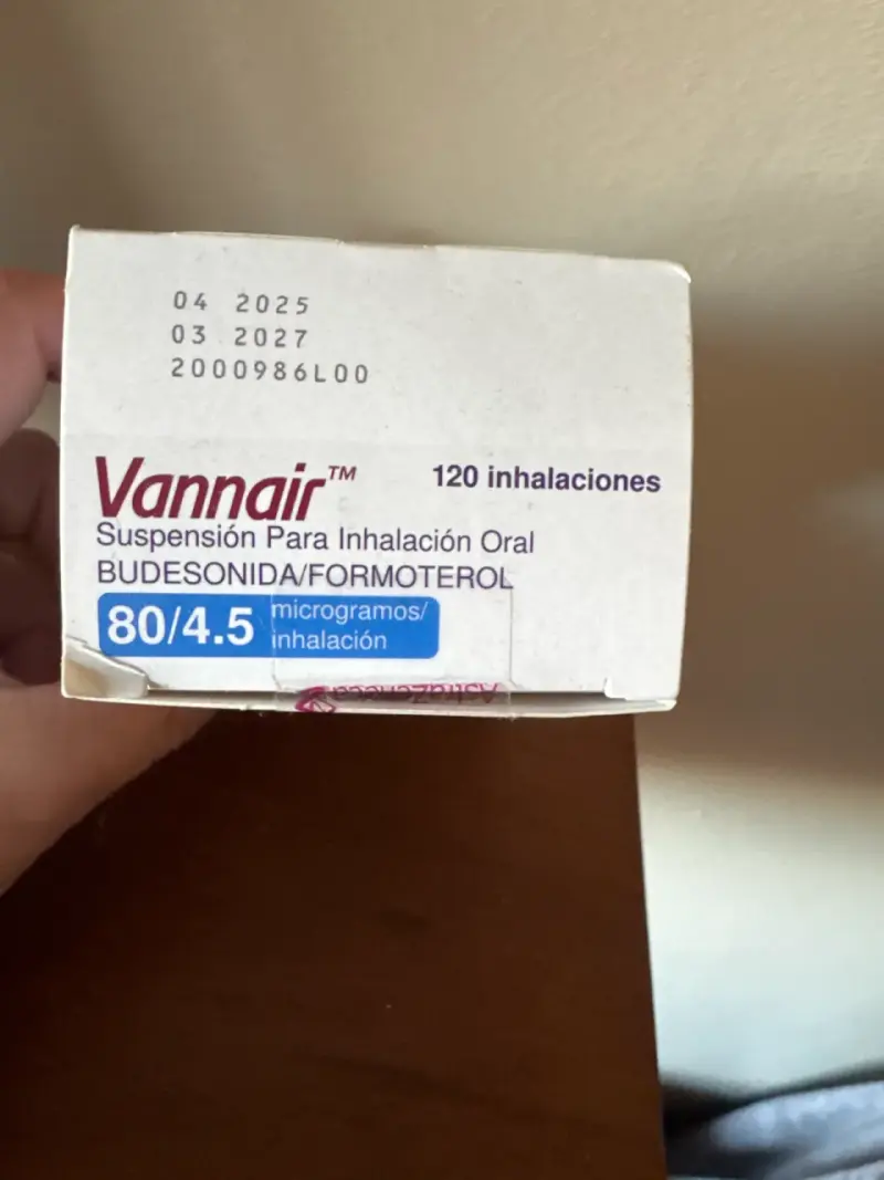 Inhalador Vannair 120 dosis - 2