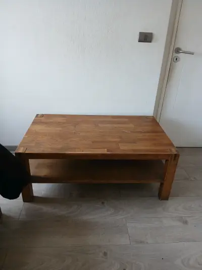 Mesa de centro madera sólida - miniatura 1