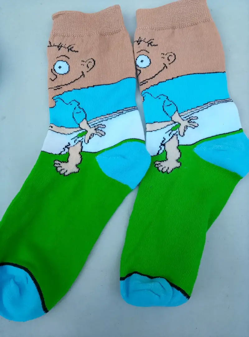 Calcetines con diseño divertido
