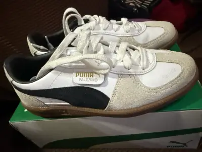 Zapatillas Puma Palermo blancas - miniatura 2