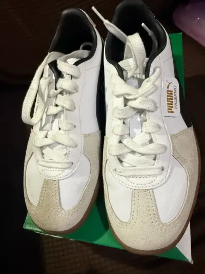 Zapatillas Puma Palermo blancas - miniatura 3
