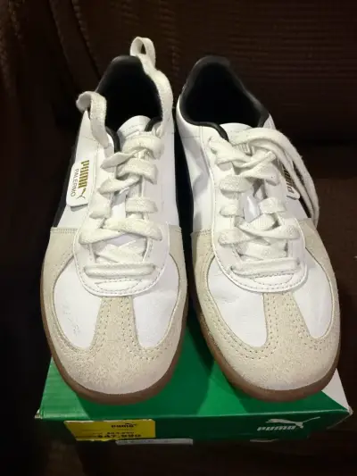 Zapatillas Puma Palermo blancas - miniatura 5