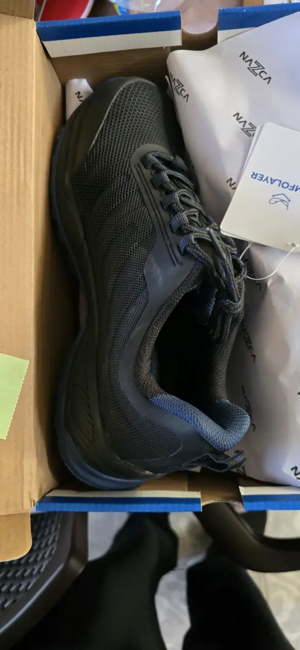 Zapatillas de seguridad black Nazca talla 43 - 2