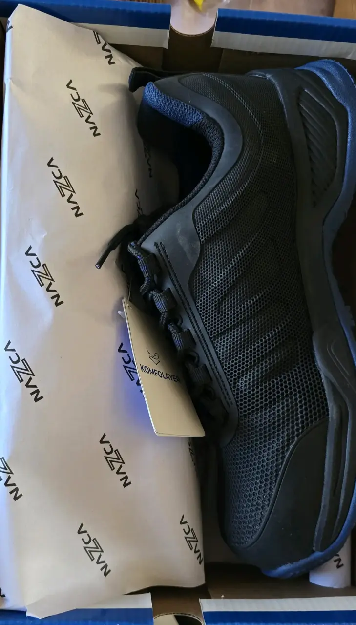 Zapatillas de seguridad black Nazca talla 43 - 4