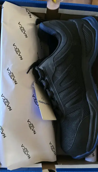 Zapatillas de seguridad black Nazca talla 43 - miniatura 4