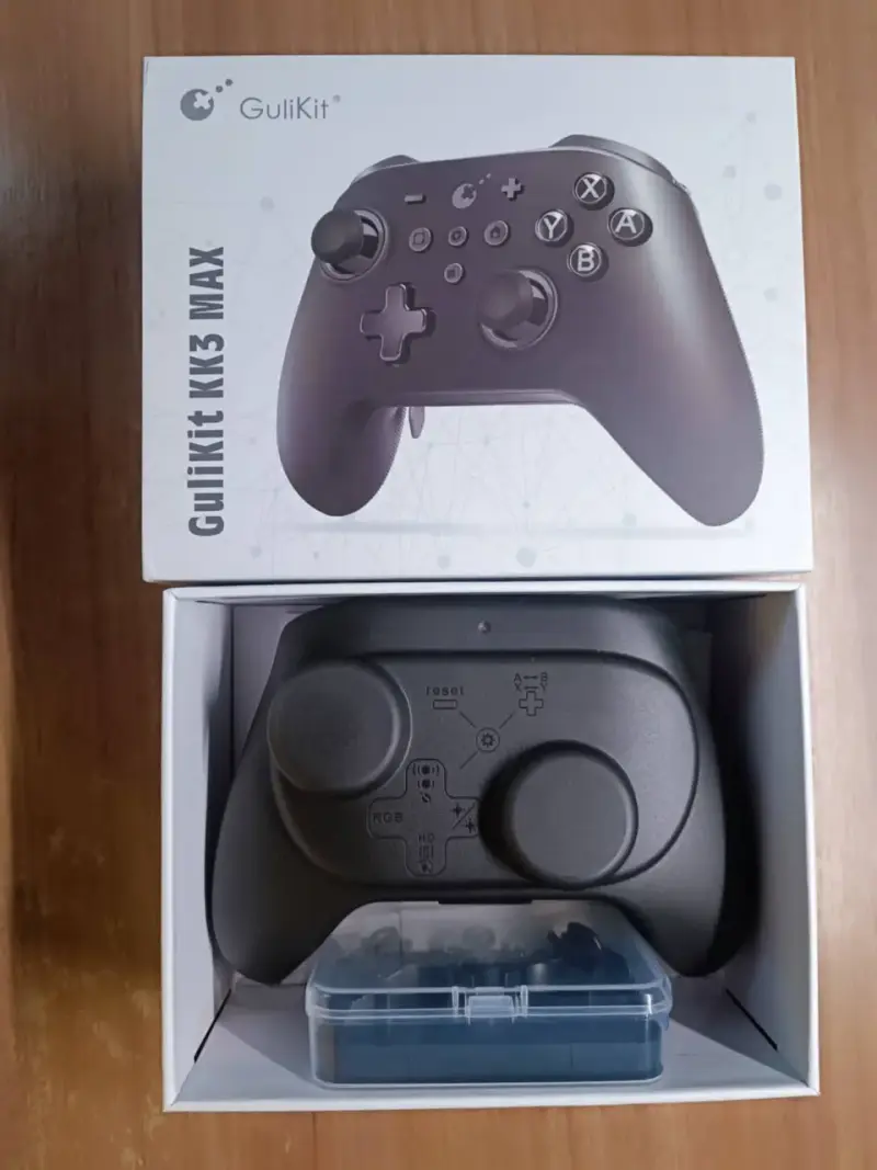 Control Gulikit KK 3 Max, Joysticks efecto Hall. - 3