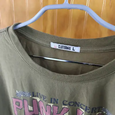 Polera verde Punk Life estampada - miniatura 3