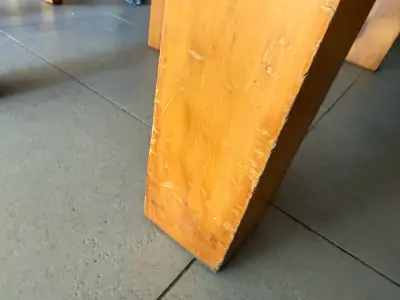 Comedor de madera maciza + regalo mesa de centro - miniatura 3