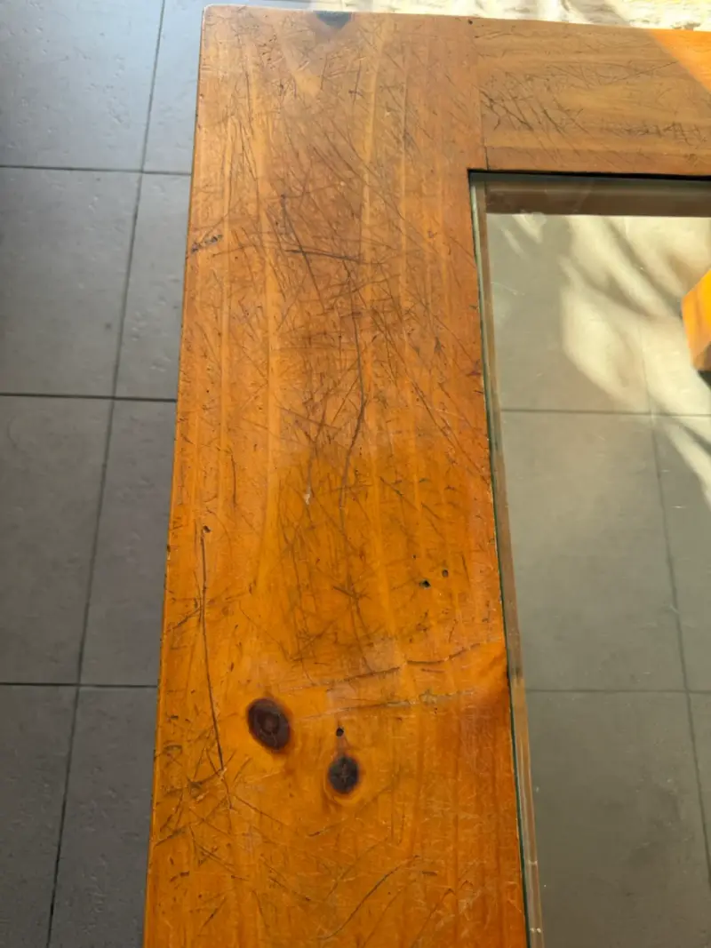 Comedor de madera maciza + regalo mesa de centro - 5