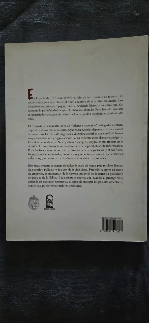 Libro Una Práctica Teoría de Juegos - 2
