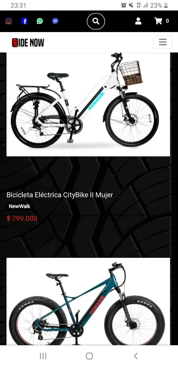 Bicicleta eléctrica Newwalk CityBike1 - 4