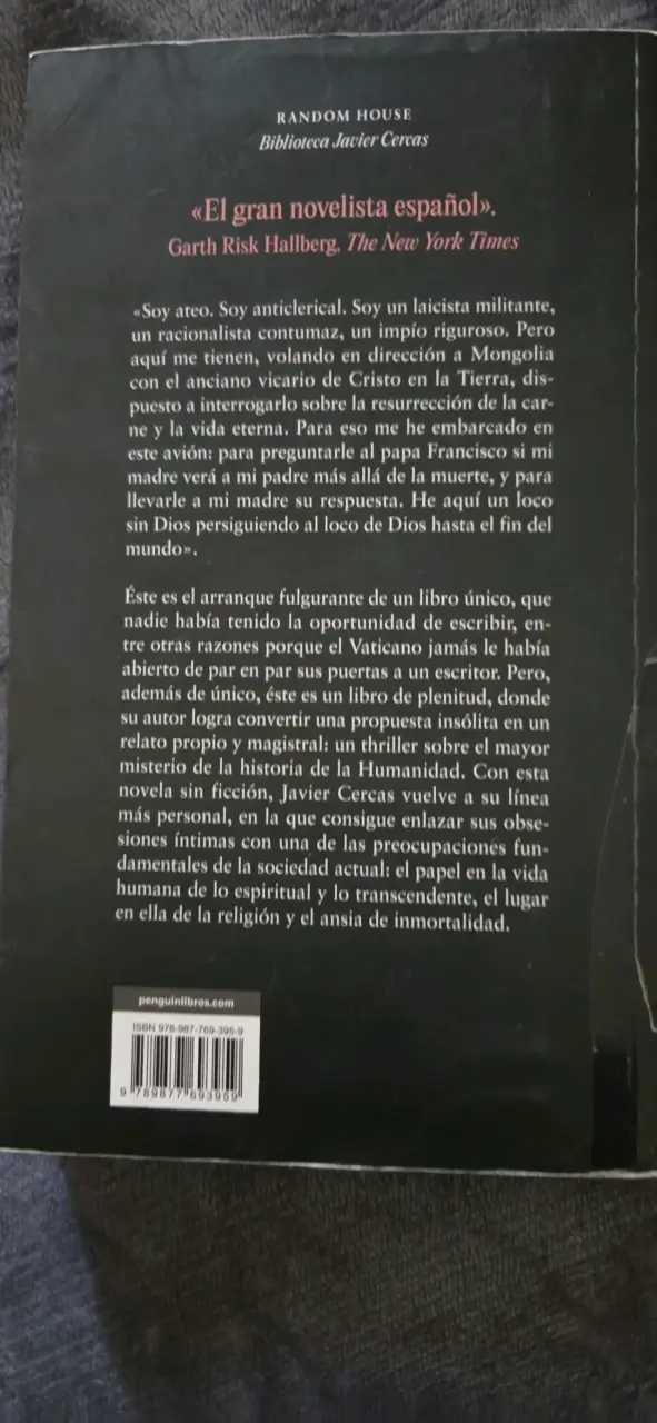 Libro 'El loco de Dios' de Javier Cercas - 2
