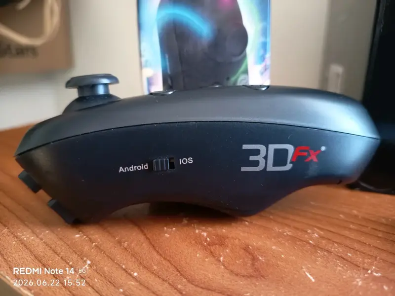 Gafas de Realidad Virtual 3DFx + Control - 4