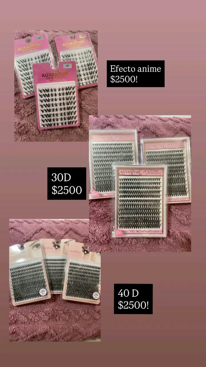Extensiones de pestañas AOYASIYUE - 4