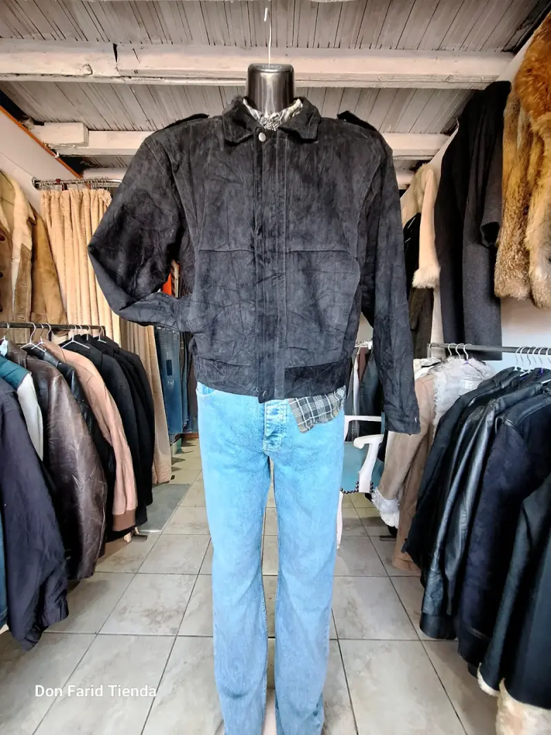 Bomber Jacket gamuza hombre - 1